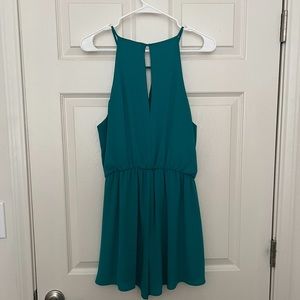Turquoise Romper